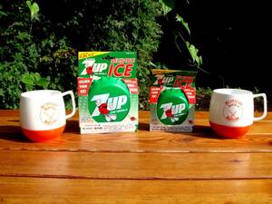 入手困難★デッドストック【Munchikin】お宝★Fun Ice 7UP＜Ｌ＞＜Ｓ＞２個セット★稀少Made in U.S.A.♪