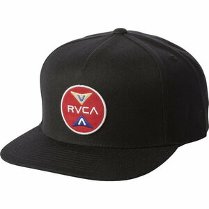 RVCA Points Snapback Hat Cap Black キャップ