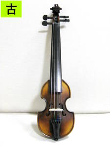 【古楽器】 ポシェット・バイオリン 1/8サイズ 小型 付属品セット メンテナンス・調整済み