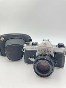 【117】ASAHI PENTAX ペンタックス SPOTMATIC F スポーツマチック F/SMC TAKUMAR 1:1.8/55 フィルムカメラ 付属品有り 