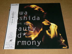 LD／吉田美和（ドリカム）ライヴ！「CONCERT TOUR　BEAUTY and HARMONY」（’96年初夏）　’96年盤／帯なし、美盤