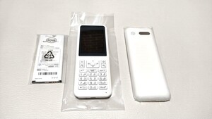 新品 ソフトバンク Softbank シンプリー Simply 602SI ホワイト【SIMロック解除済】【SIMフリー】キッズ携帯に 2024/3/28～１年保証