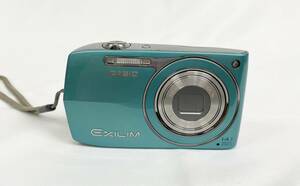 美品 CASIO EXILIM EX-Z2300 デジタルカメラ バッテリー付き カシオ デジカメ 動作確認済 シャッター確認済 エクシリム グリーン 33j-4-1