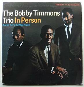 ◆ BOBBY TIMMONS Trio In Person ◆ Riverside SMJ-6110 ◆ J