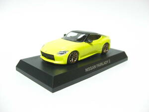 1/64 京商 日産 フェアレディZ (イカズチイエロー) MINI CAR ＆ BOOK No.13 (宮沢模型流通限定品)