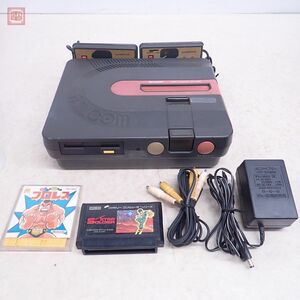 修理済 動作品 FC ツインファミコン 本体 AN-500B シャープ SHARP ACケーブル付【20