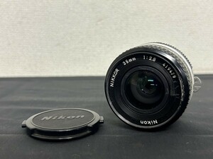 A1　Nikon　ニコン　NIKKR　35㎜ 1:2.8　カメラレンズ　一眼レフ用　マニュアルフォーカス　現状品