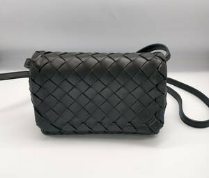 BOTTEGA VENETA ボッテガヴェネタ 609412 バッグ ミニバッグ ショルダーバッグ レザー レディース ブラック