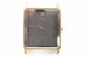SEIKO セイコー Dolce ドルチェ 5S21-5A20 SS クォーツ メンズ 腕時計 ゴールドカラー フェイスのみ 5385-HA