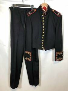 実物　推定1950年代〜1960年代　日本仕立て　アメリカ海兵隊　ドレスユニフォーム　上下セット　中古品　放出品　状態良い