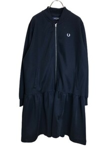 FRED PERRY フレッドペリー ジップワンピース　Ａライン ネイビー Ｍ 44803679