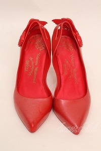 wingヒールパンプス Vivienne Westwood ヴィヴィアンウエストウッド 【中古】 S-23-04-30-015-sh-UT-ZS