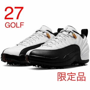 ★限定レア★ナイキ エア ジョーダン 12 ロウ GOLF ゴルフ NIKE JORDAN 12 G LOW TAXI タクシー ゴルフシューズ 27cm