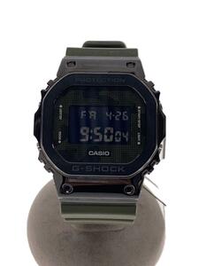 CASIO◆クォーツ腕時計・G-SHOCK/デジタル/ブラック/カーキ/GM-5600B-3JF