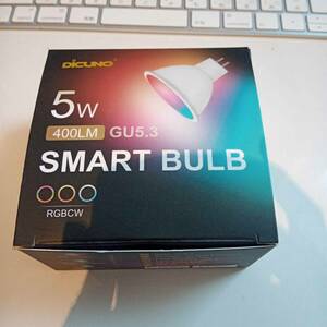 DiCUNO スマート電球 GU5.3口金 LED電球 5W 40W相当 400lm 調光調色 Alexa Google 対応 電球色・昼白色・昼光色 マルチカラー 1600万色 4個