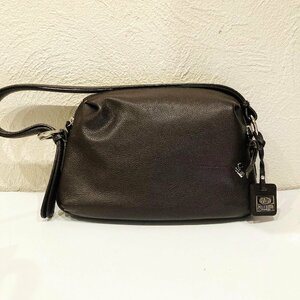 【77】PELLE BORSA ペレボルサ ショルダーバッグ ブラウン レディース ブランド 人気