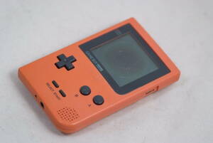 任天堂（Nintendo）ゲームボーイポケット GAMEBOY Pocket MGB-001 色あせたピンク　ゲーム起動できましたが液晶の劣化あります。