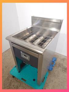 ＼中古美品／ 2009年製 フジマック IHフライヤー FIFS197 W500×D600×H880 60㎏ 三相200V 50/60Hz 業務用 電気 フライヤー 揚げ物 フライ 