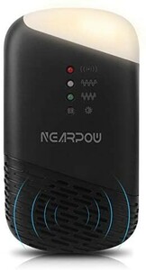 NEARPOW ネズミ 駆除 超音波 ネズミ撃退器 電磁波＋4種類超音波 業界最大有効範囲150㎡(約100畳) コンセント式