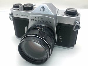 PENTAX SPOTMATIC SP / Super-Takumar 1:1.8/55 一眼レフカメラ ジャンク 中古【UW040648】