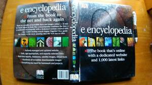送料無料！ 450ページオールカラー英語百科事典「e.encyclopedia」DK PUBLISHING 2003年 9項目をビジュアル的に簡単な英語で解説!