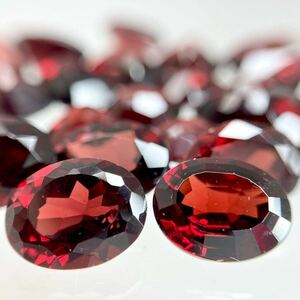 「天然ガーネットルースおまとめ26点」a 100ct 裸石 宝石 ジュエリー jewelry garnet 柘榴石 CE0