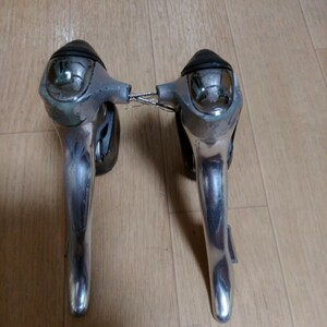 シマノ SHIMANO デュラエース STIレバー 左右セット 中古品ですが当方未使用です。