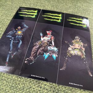 モンスターエナジーステッカー　ステッカー MONSTER ENERGY 3枚　エナジードリンク