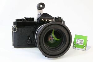 【同梱歓迎】ジャンク■Nikon FE ブラック + Nikon AI-S LENS SERIES E Zoom 36-72mm F3.5■E23