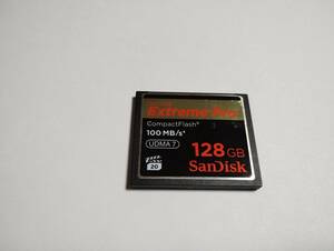 ちょい凹み有り　128GB　SanDisk　Extreme Pro　CFカード　フォーマット済み　メモリーカード　コンパクトフラッシュカード