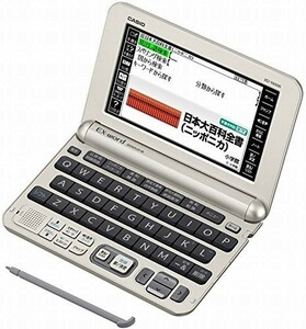 カシオ 電子辞書 エクスワード 高校生モデル XD-JTY6030GD シャンパンゴー