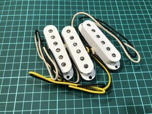 Eric Custom Hand Wired P90 White シングルPU セット 高さ21mm ハンドワイヤード #ECUSTOM-HWP90SET-WH