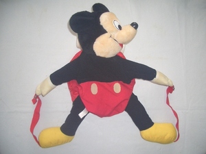 ★ミッキーマウス（未使用）　ぬいぐるみリュック （身長60cm) 正規品限定 ◎とても可愛いです～　