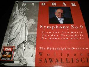 サヴァリッシュ ドヴォルザーク 交響曲 8番 第9番 新世界より フィラデルフィア管弦楽団 Op 88 95 EMI オリジナル 紙ジャケ