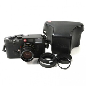 1円〜 Leica ライカ M6 レンジファインダーカメラ SUMMICRON-M 1:2/50 ケース付 動作確認済 現状品 y104-2656676【Y商品】