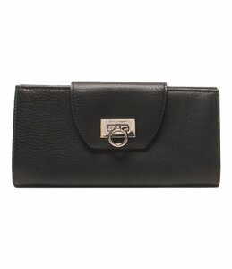 美品 サルバトーレフェラガモ 長財布 ガンチーニ レディース Salvatore Ferragamo [0502]