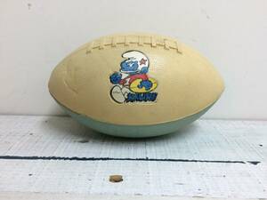 期間限定大幅値下げ！ 激レア スマーフ ヴィンテージ フットボール SMURF VINTAGE FOOT BALL ボール インテリア ディスプレイ VG-1