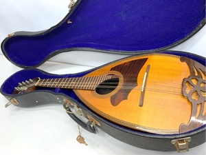 中古美品　マンドリン　鈴木バイオリン　No.70　1967年製　ハードケース付　ヴィンテージ　レトロ　年代物 6475 12