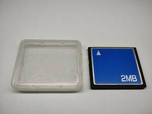 ケース付き　2MB　メガバイト　SanDisk　CFカード　フォーマット済み　メモリーカード　コンパクトフラッシュカード