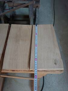 同梱包不可　栗　端材　No.240224-E　無垢　乾燥材　板　8枚セット　木材　DIY　棚板　小物作りに