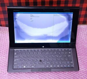 GPC1316■現状出品■SONY VAIO Duo 11 SVD1121APJB/Core i3/4GB/64GB