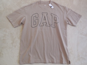 ★新品★GAP★ギャップ★ブラウン★ロゴ入り半袖Tシャツ★サイズS★