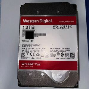 WESTERN DIGITAL WD120EFBX 3.5インチ内蔵HDD 12TB