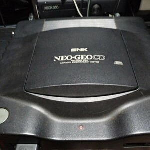 ジャンク 1円スタート! ネオジオCD NEOGEO CD トップローディング SNK 通電確認 ソフト コントローラー付き 餓狼伝説スペシャル ガロスペ