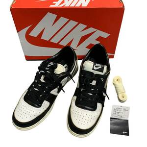 ◆中古品◆NIKE ナイキ ターミネーター LOW PRM FQ8127-030 メンズ スニーカー 27.5cm ホワイト/ブラック kyR7632N