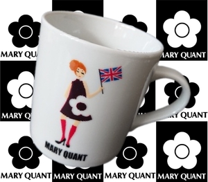 マリークワント マグカップ MAGIC GIRL MUG マジックガールマグ マリクワ イギリス 英国 ユニオンジャック フラッグ デイジー ワンピ