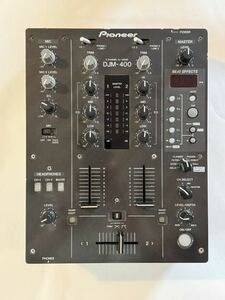 Pioneer DJM-400 DJ ミキサー 2008年 音響 機器 中古 パイオニア 通電確認済