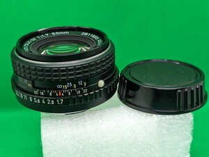 ★50mm F1.7 smc PENTAX-M★Kマウント★送料込み★