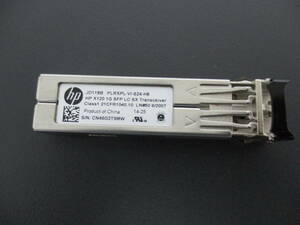 HP X120 1G SFP LC SX Transceiver /JD118B PLRXPL-VI-S24-H8 ★動作品★NO:OII-282/4