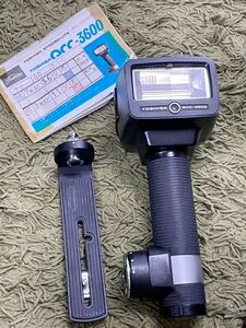 【中古現状品】東芝 QCC-3600 ストロボ カメラ周辺機器 カメラ 撮影機材